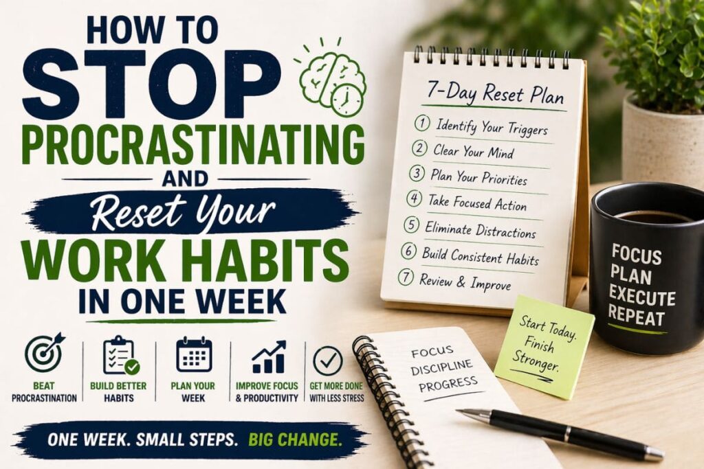 How to stop procrastinating