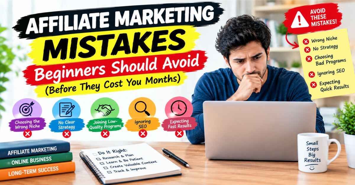 Affiliate Marketing Mistakes Beginners Should Avoid