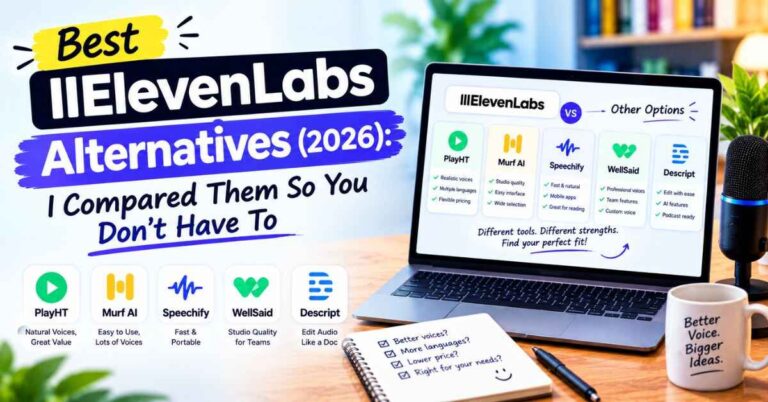 Best ElevenLabs Alternatives