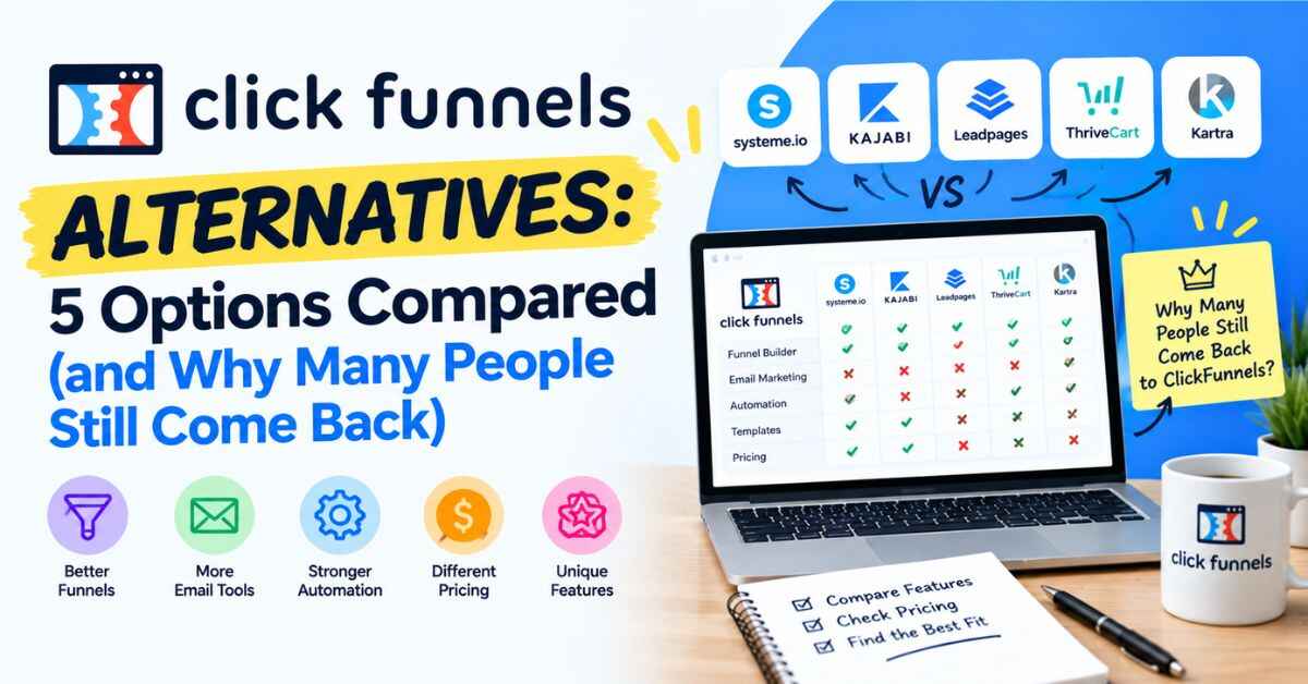 ClickFunnels Alternatives