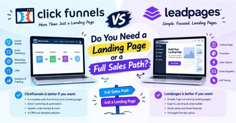 ClickFunnels vs Leadpages