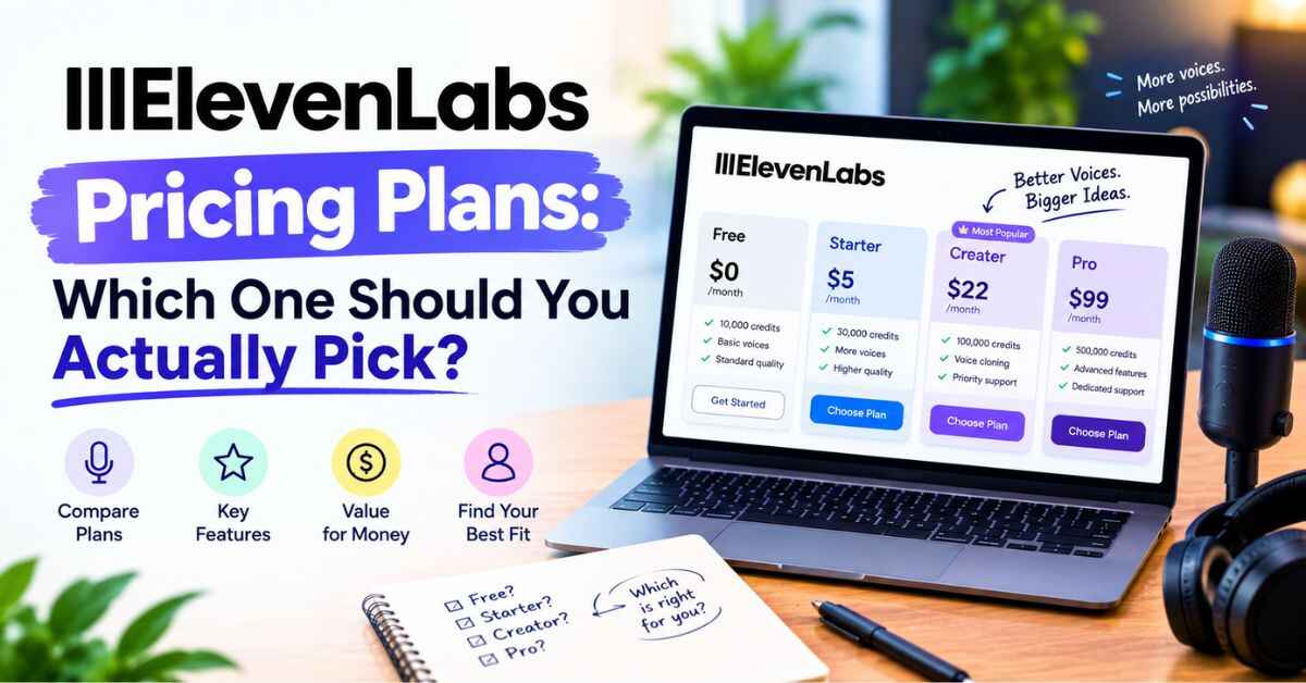 ElevenLabs Pricing Plans