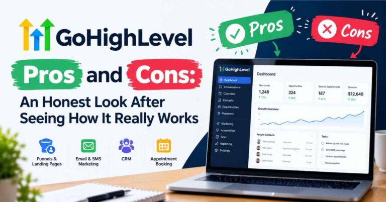 GoHighLevel Pros and Cons