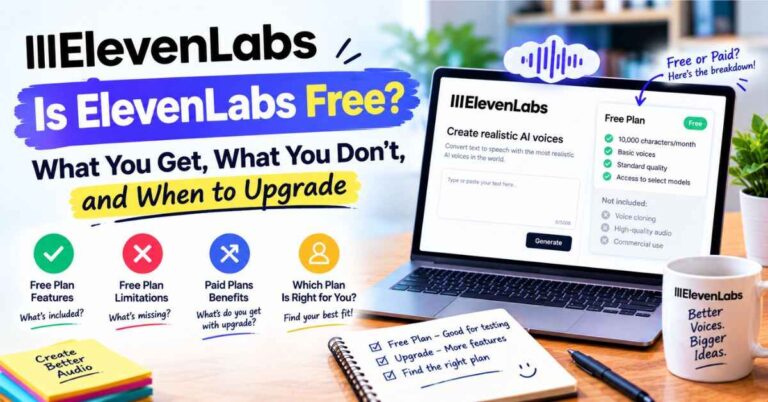 Is ElevenLabs free
