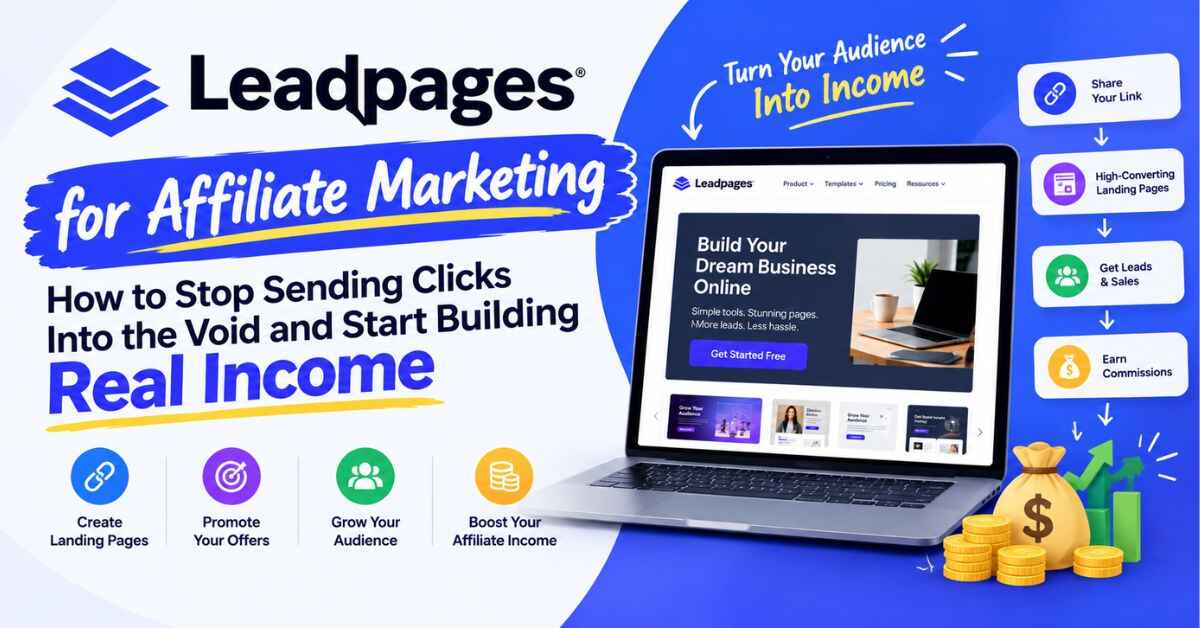 Leadpages for Affiliate Marketing