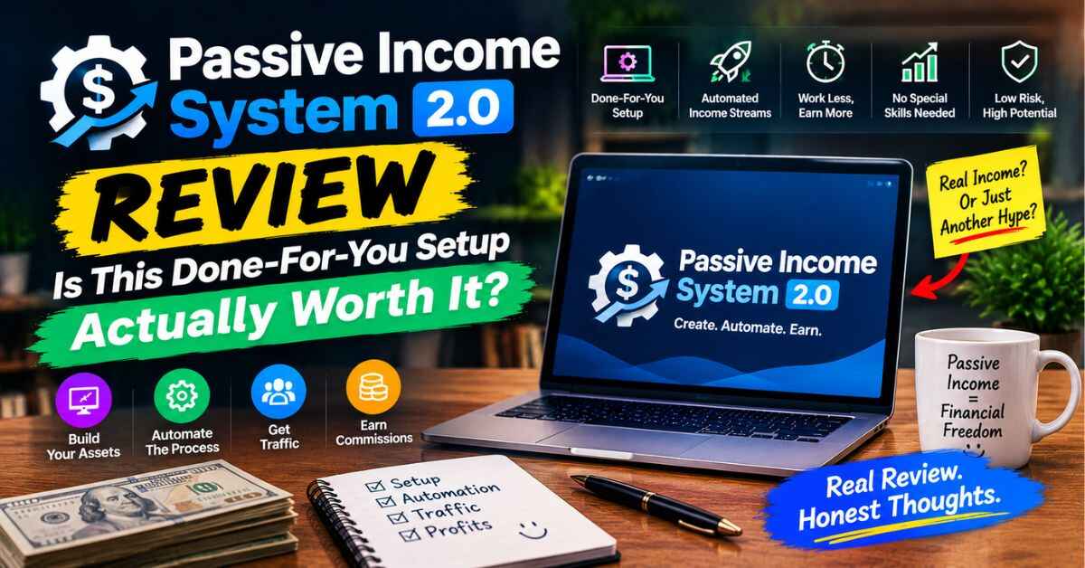 Passive Income System 2.0 Review