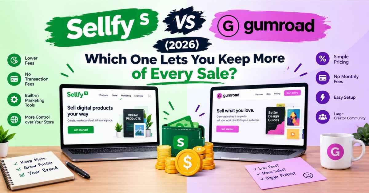 Sellfy vs Gumroad